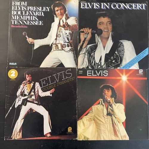 Elvis Presley Collection Lot of 4 Vinyl, LP