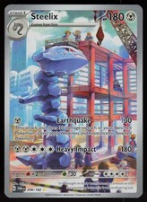 Steelix 208/182 Illustration Rare Paradox Rift Pokemon
