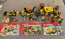 LEGO Juniors: Große Baustelle 10734 + Straßenbau 10683 + Bagger 10666