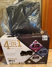 Noble Outfitters Guardsman 4 in 1 Turnout System w/Hood- 75 - Black/Gold - NEW