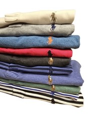 10pc Bundle Polo Ralph Lauren Shirt Sleeves Shirts Sz L