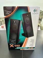 Logitech X140 Stereo Computer Speakers Multipurpose - New & Sealed
