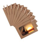 10pcs Paper Photo Frames with Clips and String for Creative Home Decor