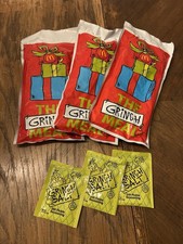 McDonald s Grinch Socks 3 Pair Red Blue Yellow 3 Packs Dill Pickle Seasoning NEW