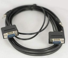 6FT SLIM VGA Monitor Cable with Audio Male to Male