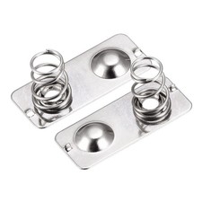 Battery Spring Plate AAA Battery Spring Contact Nickel Plate 21mmx9mm 10 Pcs