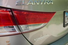 Driver Left Tail Light Sedan Lid Mounted Fits 11-13 ELANTRA 1702392