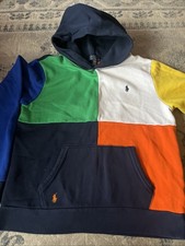 Polo Ralph Lauren Color Block Hoodie Youth Size XL 18-20 