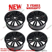 4pcs 22x9.5 Alloy Wheel Rim For Land Rover Range Rover 2014-25 Lr099147 72328
