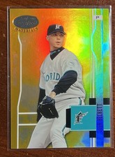 2003 Leaf🍁Certified Materials Josh Beckett Rookie🚨MIRROR GOLD🥇MINT💎/25👀