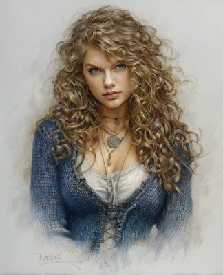 8x10 Character Illustration Art Print - 425828735