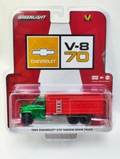 GreenLight 1:64 1983 C70 Series Grain Truck Green Edition Alloy Car Model Toy 