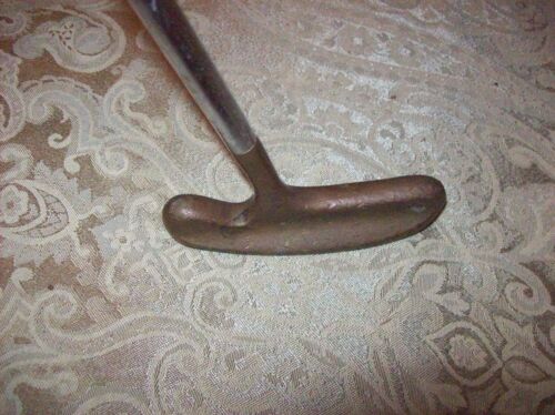 Vintage Acushnet Bullseye Putter La Femme progettato da John Reuter impugnatura in pelle - Foto 9 di 9