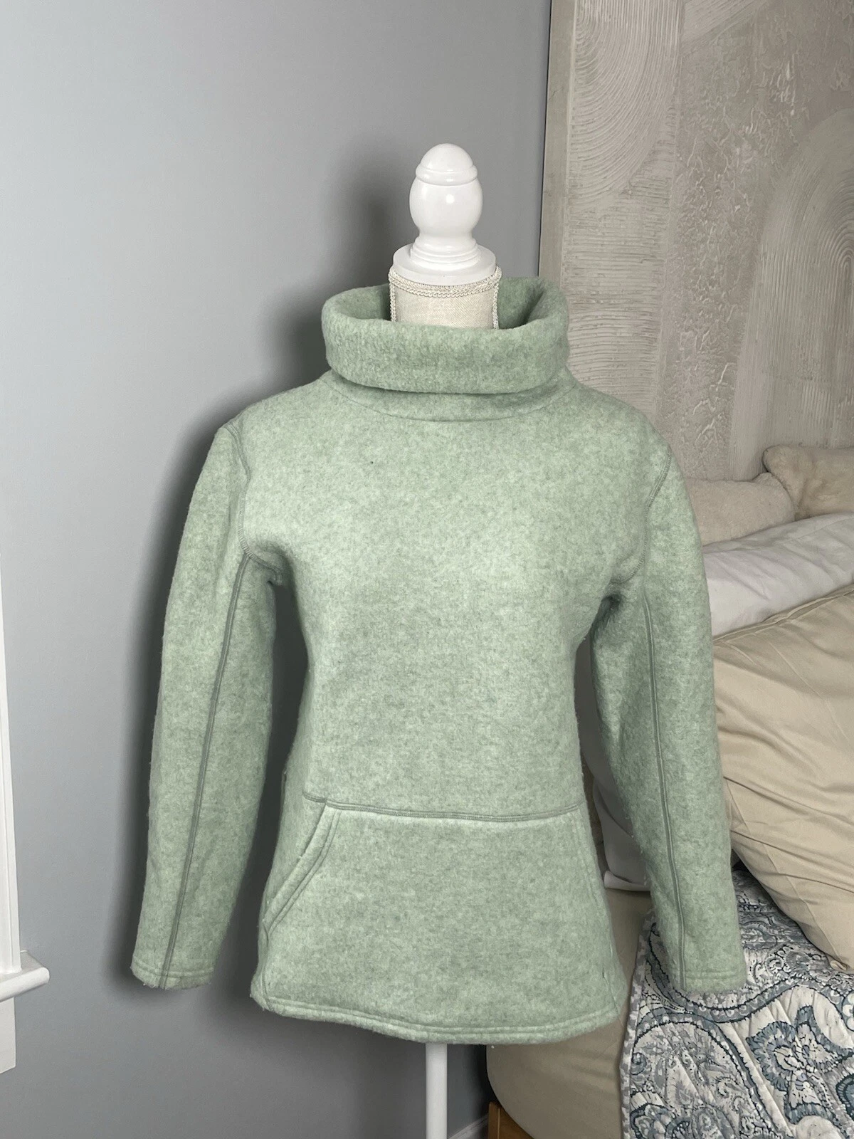 smartwool hudson trail pullover wool fleece light sweater