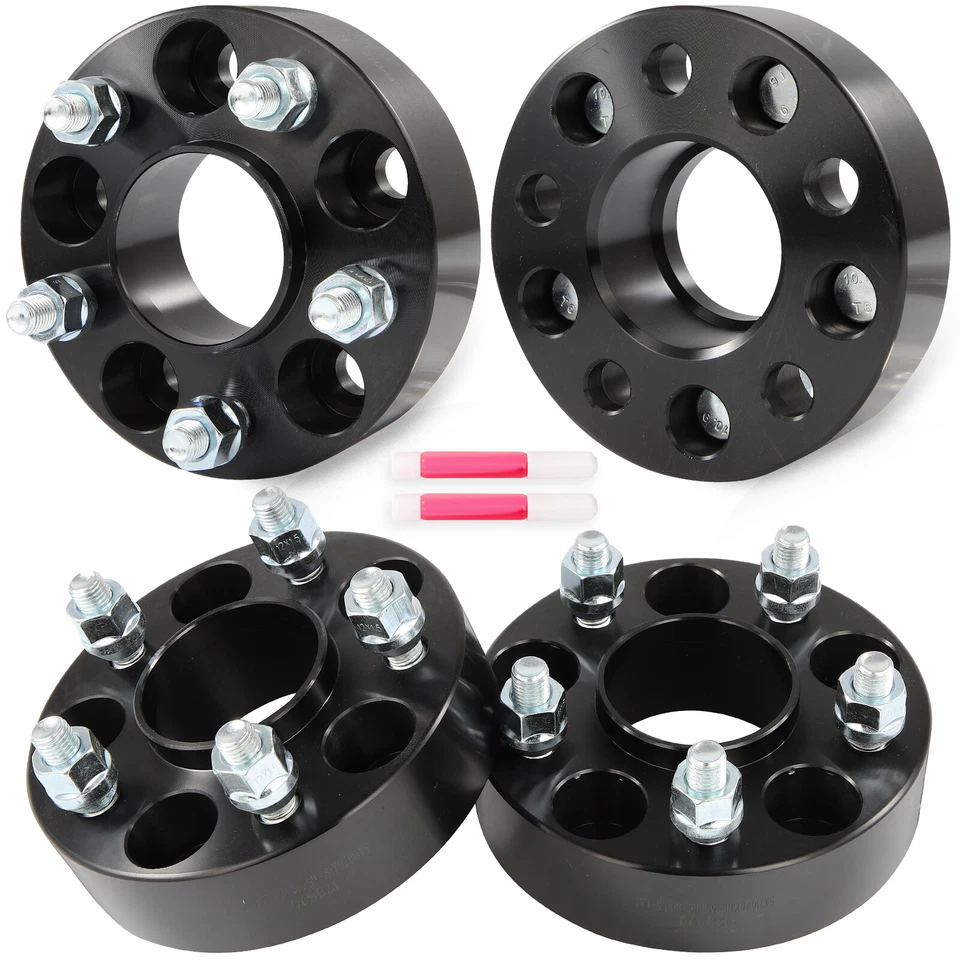 4 Pcs 1.5" 5x110 Hub Centric Wheel Spacers For Chevrolet Cobalt 2005-2010 5 Lugs - Изображение 4 из 4