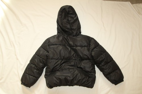 OLD NAVY GIRLS HOODED PUFFER JACKET COAT SIZE SMALL (6-7) WATER RESISTANT - Picture 4 of 4