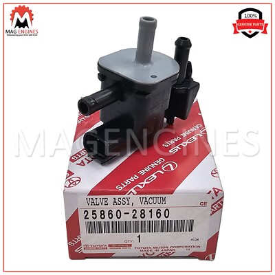 25860-28160 GENUINE OEM VALVE ASSY, VACUUM SWITCHING, NO.1