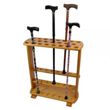 Wooden Walking Stick Storage New Working Rack stand Home Decor designer Display