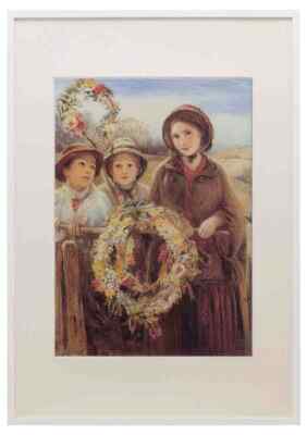 Marshall Thomas Falcon Englisch 1818 1878 A3 A4 gerahmter Druck Bild