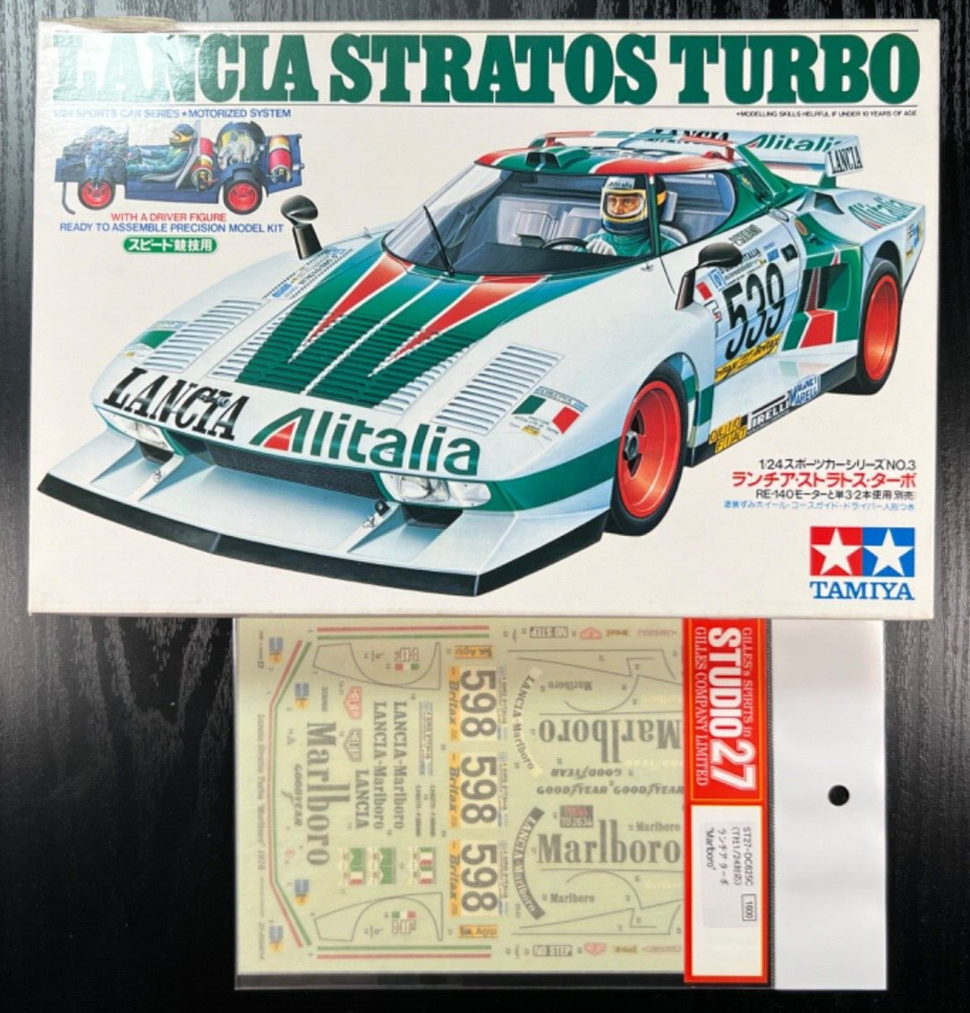 TAMIYA 1/24 LANCIA STRATOS TURBO w/Decals Item 24003 from Japan | eBay