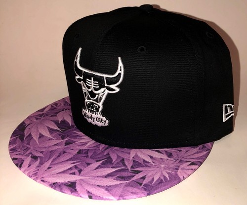 Chicago Bulls Purple Haze Weed Brim 