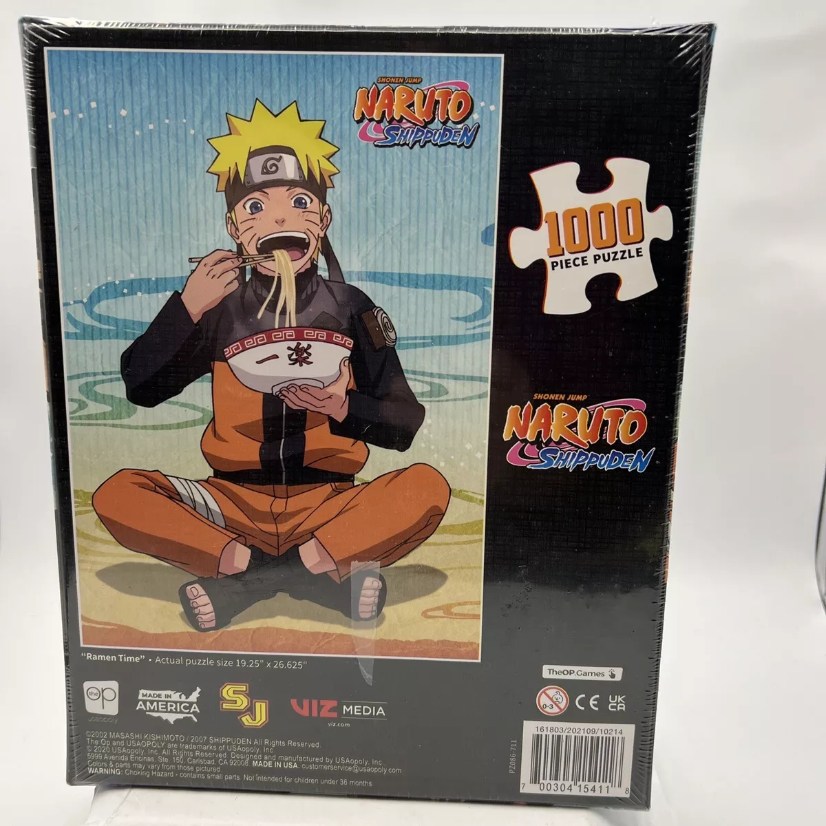 Naruto "Ramen Time" 1000 Piece Puzzle – The Op Games