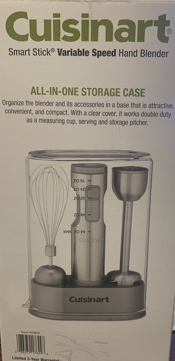 Cuisinart, Immersion Smart Speed Stick Hand Blender Storage Case