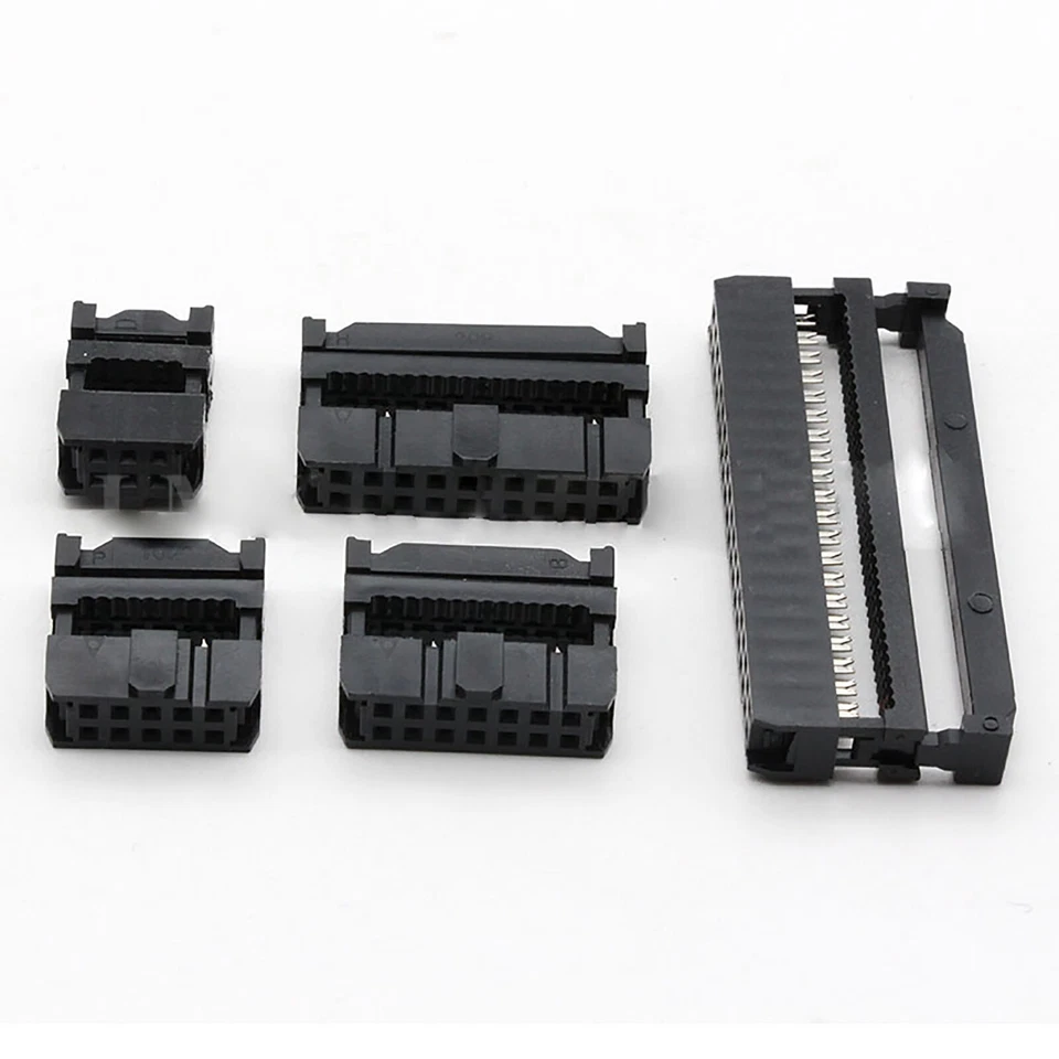 IDC Socket Plug Ribbon Cable Connector-6,8,10,14,16,20,26,34,40 Way-2.54mm Pitch - Image 4 of 4