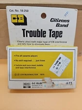 GC ELECTRONICS CB Citizens Band Trouble Tape 1975 Cat No. 18-250 NOS HTF