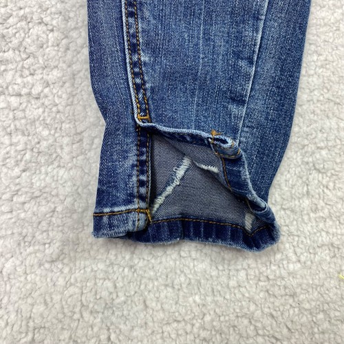 Kancan Jeans Womens 5/26 Ellington Button Fly Distressed Blue Pants KC5109M - Picture 6 of 10