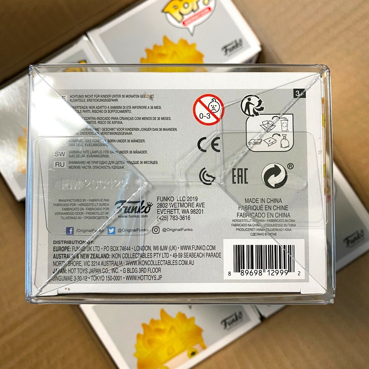 間の楔　限定BOX Funko Pop Naruto Shippuden : Naruto (Six Path) #186 Special