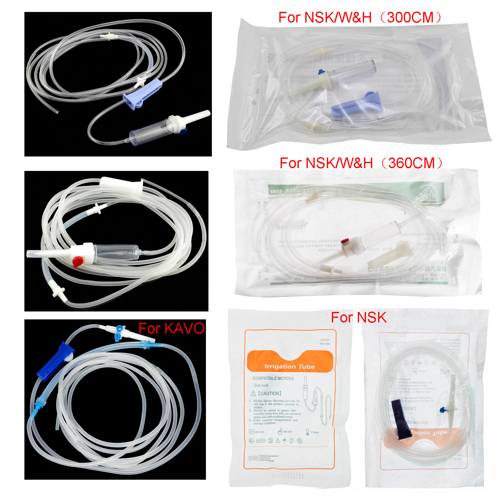 Dental Disposable Implant Irrigation Tube For NSK/KAVO Surgical Motor