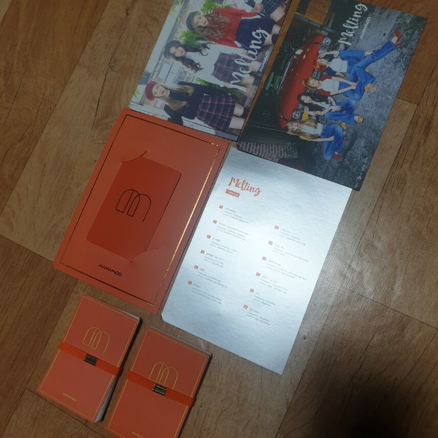 MAMAMOO　ママム　CD アルバム melting kihno kit MAMAMOO ママム CD アルバム melting kihno kit