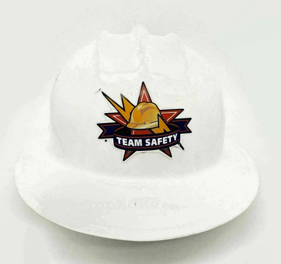 Bullard Model 303 Safety Full Brim Hard Hat Helmet Ratcheting Suspension - Image 3 of 4