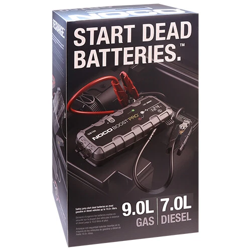 NOCO Boost PRO GB150 3000A UltraSafe Genius Lithium Jump Starter + GBC015 Case - Image 3 of 4