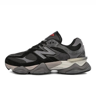 New Balance 9060 Black Castlerock GREY Men\'s 10.5 Sneakers Shoes U9060BLK New Balance Men main image 3