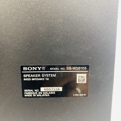 スピーカー・ウーファー SONY SPEAKER SYSTEM MODEL NO.SS-A3 SONY SS-A3 | COOLAUDIO