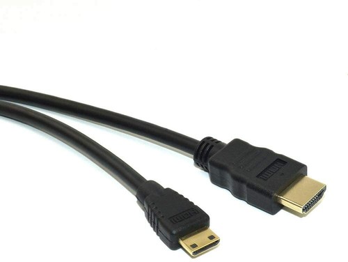 Mini HDMI to HDMI 5FT Cable High Speed 1080p FOR HDTV Gold Plated 5 feet 1.5M - Picture 4 of 6
