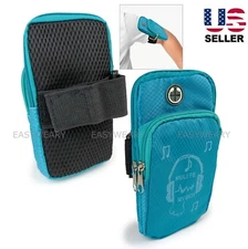 Running Armband Sports Cell Phone Holder Fitness Case Exercise Wallet Pouch Key