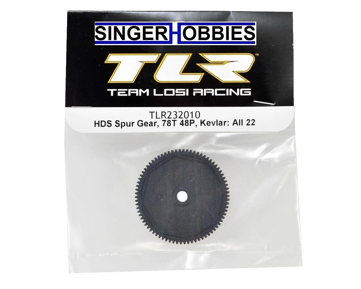 Vehículo TLR negro Hobby RC Modelo piezas y accesorios para 1:12