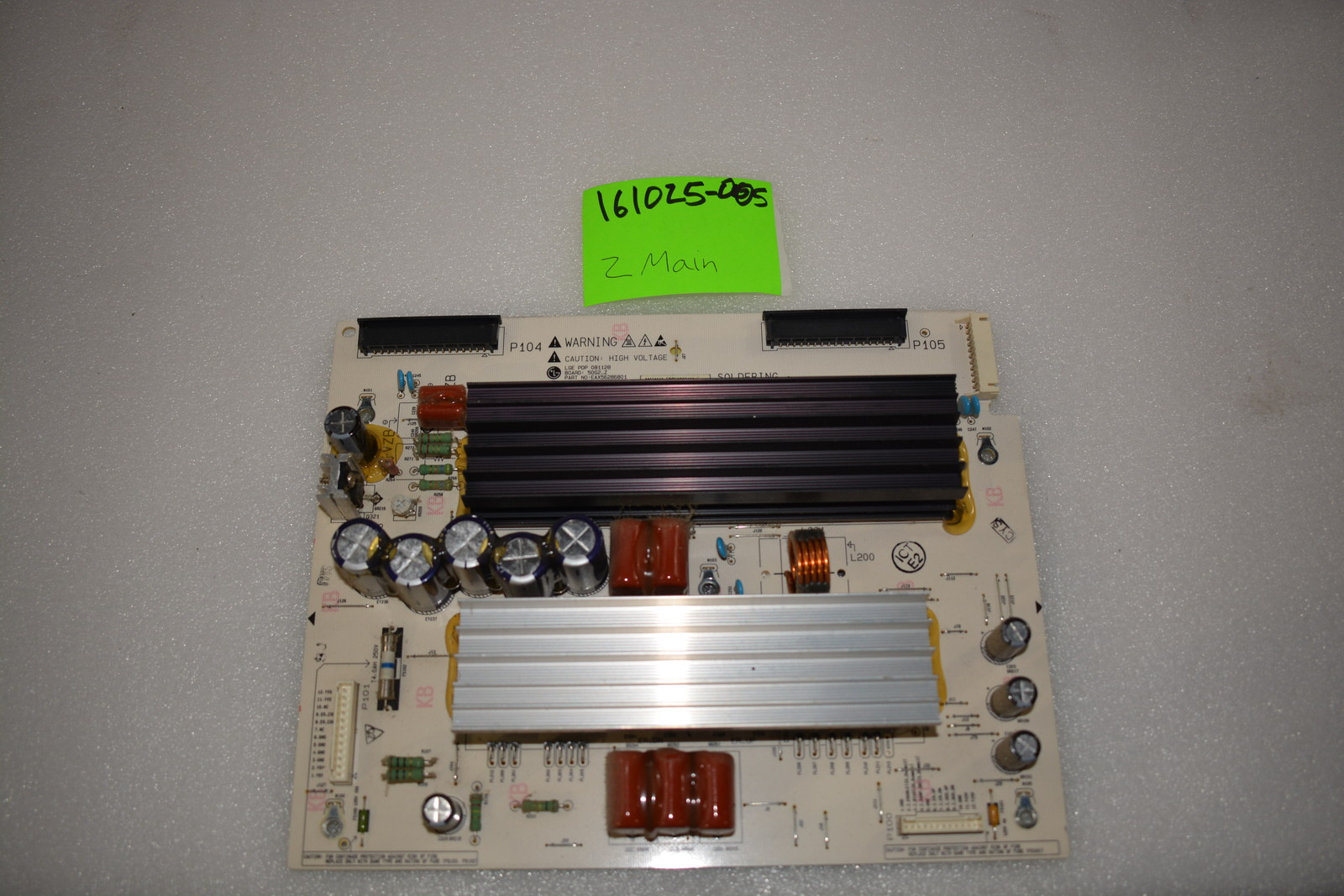 Carte D'alimentation (Power Supply) Pour LG 50PQ20-UA - YDRVBT, EBR56579801