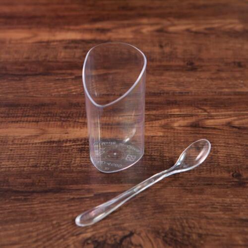 Mini Disposable Cups Pudding Jelly Mousse Cup Appetizer Bowl For Home DesseS* MA - Bild 1 von 8