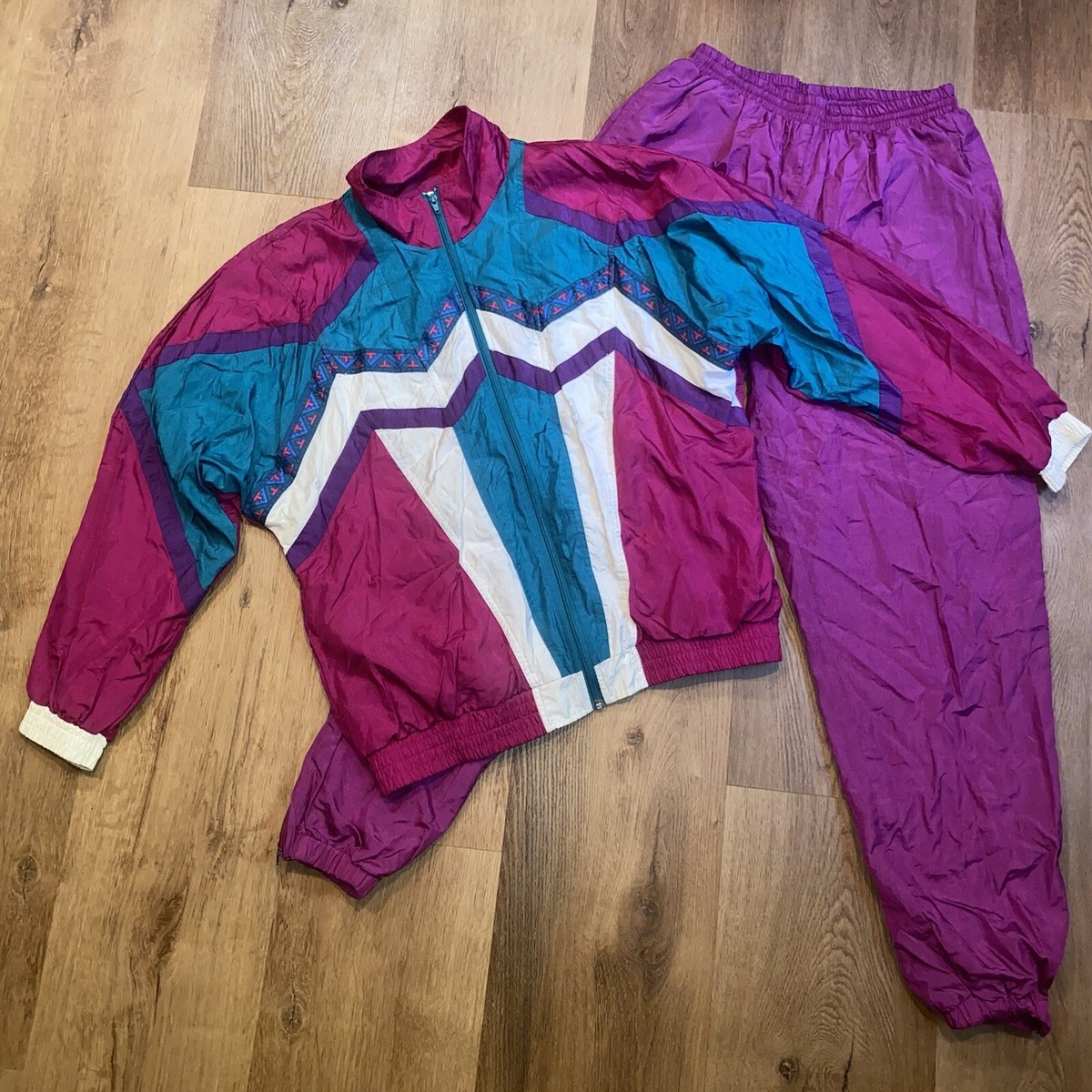 Vintage 90s Track Suit Womens Bocoo Windbreaker Jacket Pants Vintage 90s Track Suit Womens Bocoo Windbreaker Jacket Pants