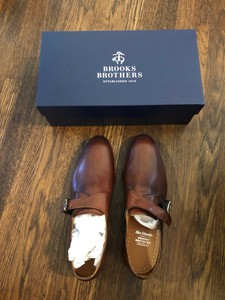 brooks brothers monk strap