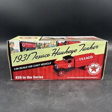 TEXACO 1931 Hawkeye Tanker #29 in Series CP7010 Coin Bank NOS Red Edition
