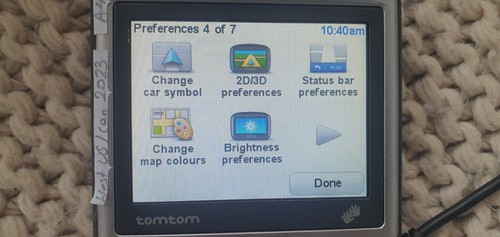 TomTom Sat nav Holiday maps West USA Canada 2023 navigation portable screen 3.5" - Picture 11 of 20