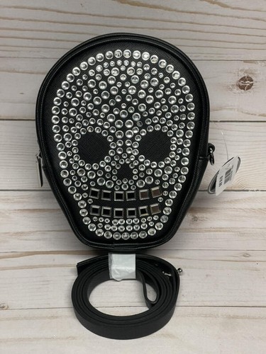 Bolso Bandolera de Cosméticos Bath & Body Works Plata Gema Calavera Halloween - Imagen 3 de 3