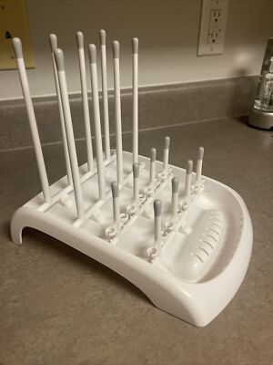 Munchkin Fold Baby Bottle Countertop Drying Rack Grey