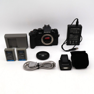 Olympus OM-D E-M1 Digital Camera Black Body -19195 cuts- US STOCK #11207