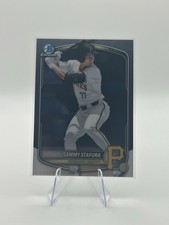 2025 Bowman Draft Chrome - #BDC-187 Sammy Stafura Pirates